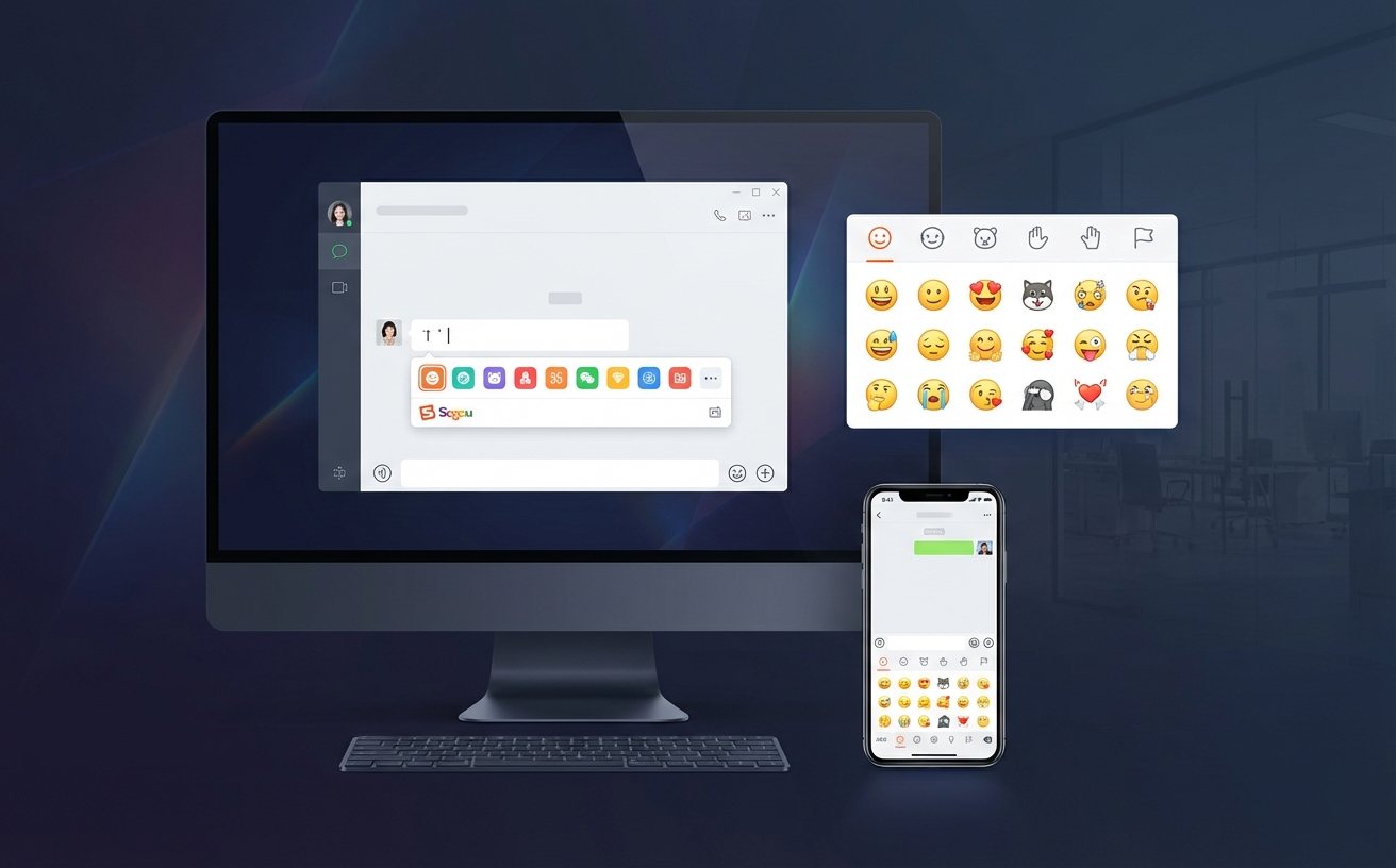 搜狗输入法表情与颜文字输入